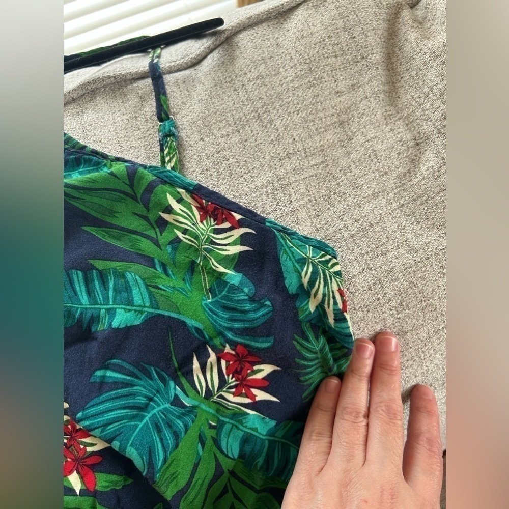 Bloom chic green floral romper size 2XL - Picture 14 of 14